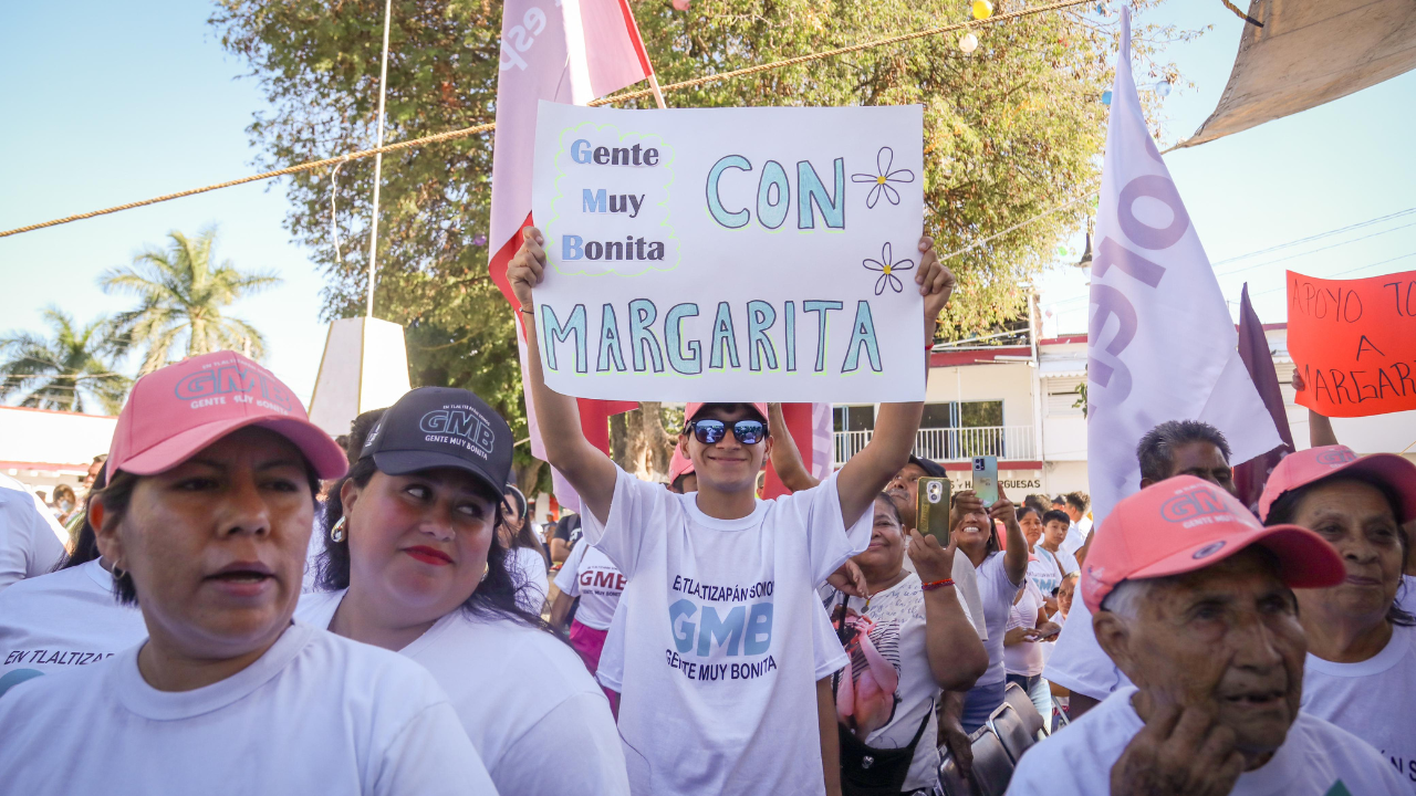 Vamos a transformar a Morelos y a Tlaltizapán: Margarita González Saravia