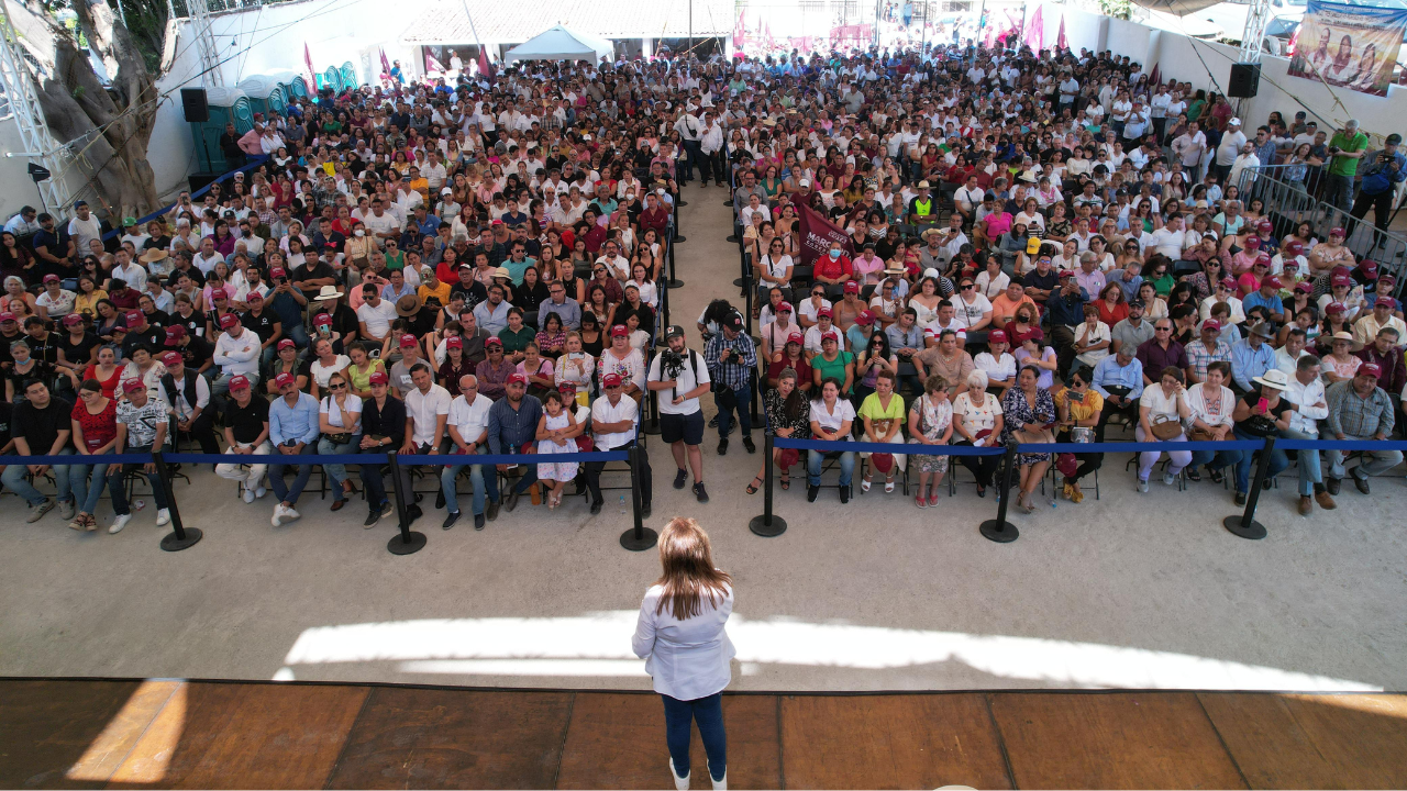 Margarita González Saravia solucionará demandas educativas en Morelos