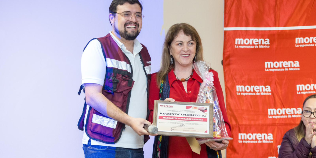 Recibió un reconocimiento por su lucha histórica. 