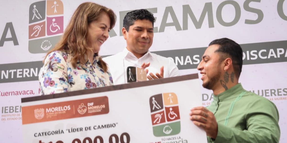 Promueve Gobierno de Morelos derechos y bienestar de las personas con discapacidad
