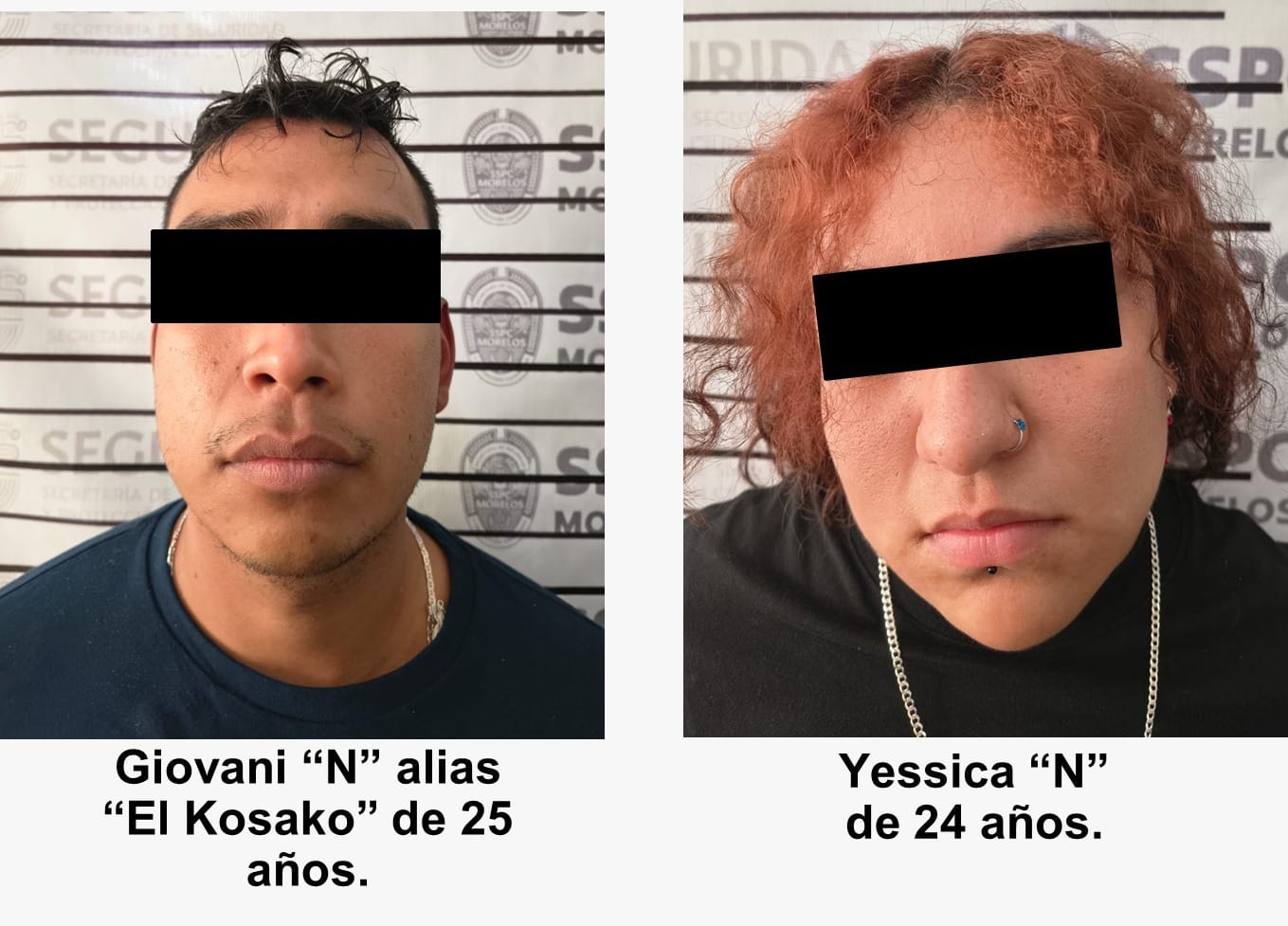 Informan detenciones relevantes como parte de las acciones de seguridad en Morelos