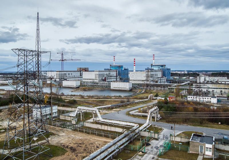 Central Nuclear De Khmelnitsky. Foto de archivo - Imagen de potencia,  ayuda: 34104648
