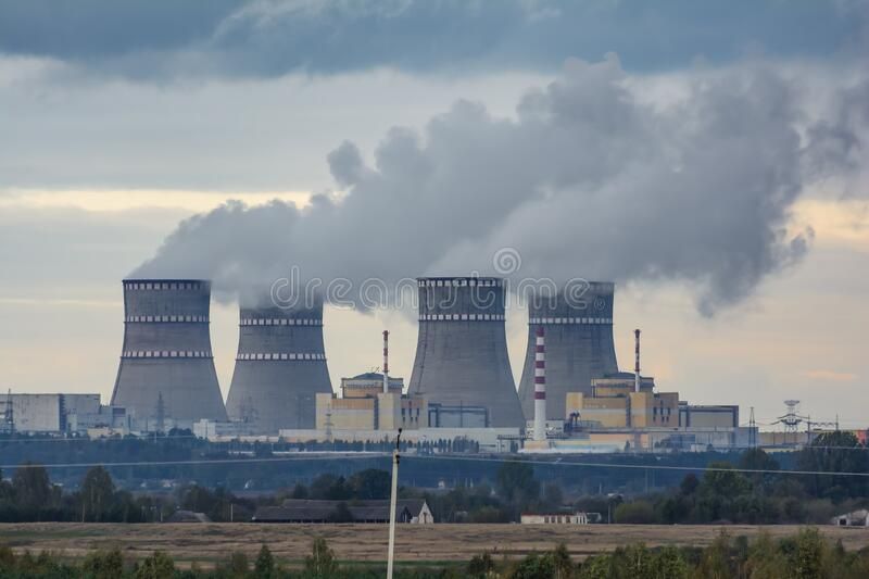 Rivne Nuclear Power Plant, Varash, Rivne Oblast, Ukraine. Production of  Electric and Thermal Energy. Power Generation Editorial Stock Photo - Image  of electricity, atom: 211250943