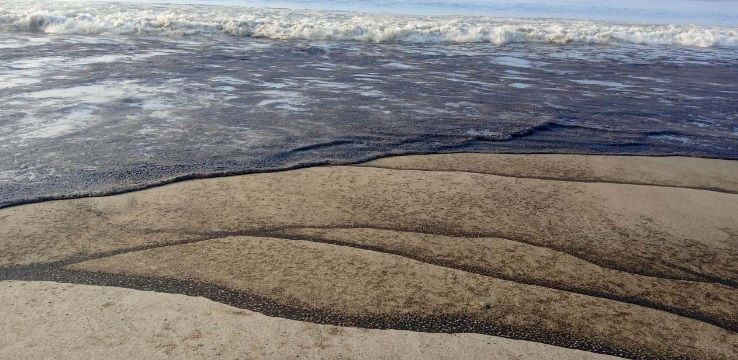 Oaxaca se manchó de petróleo debido a la ruptura de un ducto de PEMEX