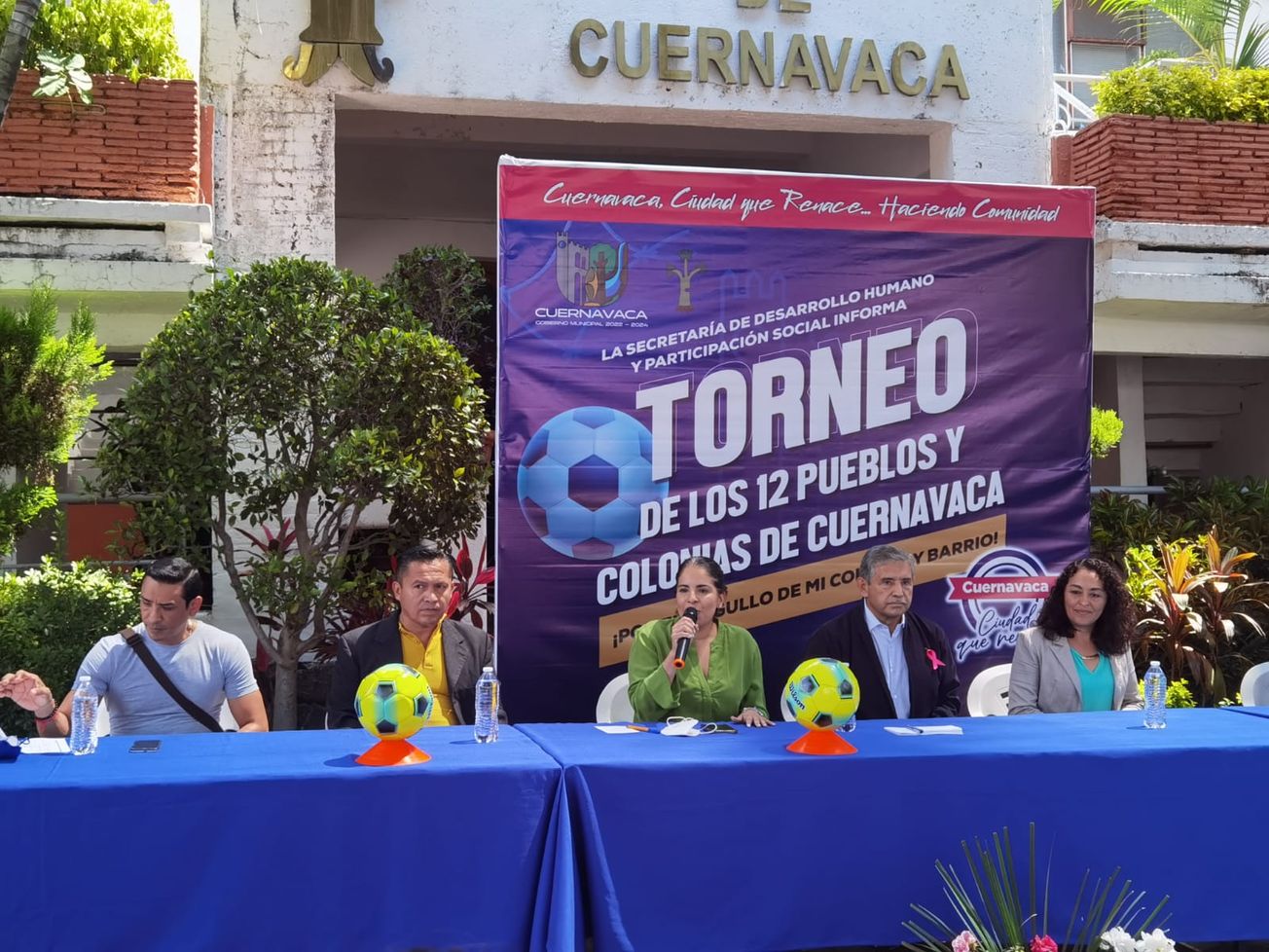Presentan torneo "Por el orgullo de mi barrio y colonia"