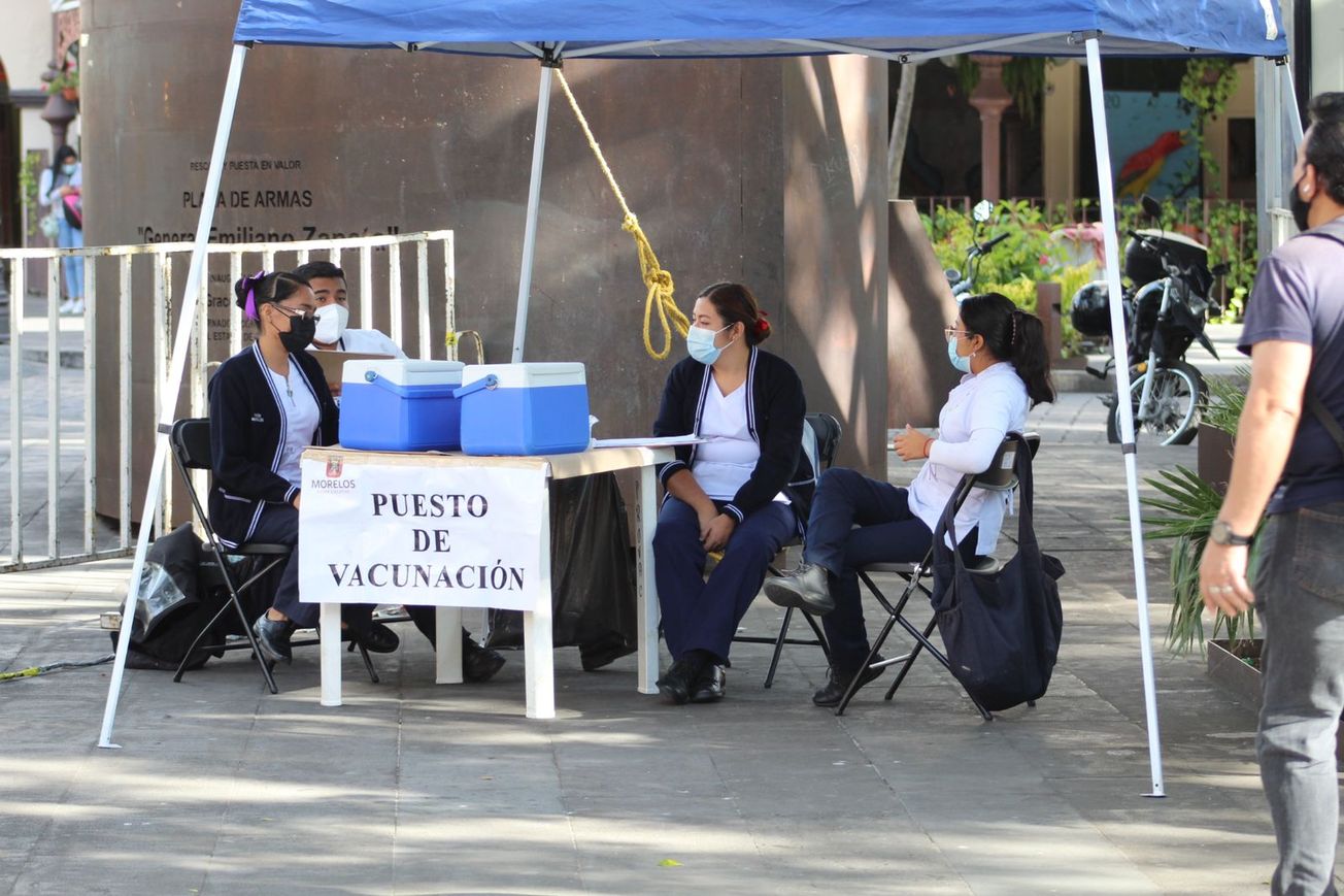 Jornada de vacunación contra influenza en Cuernavaca