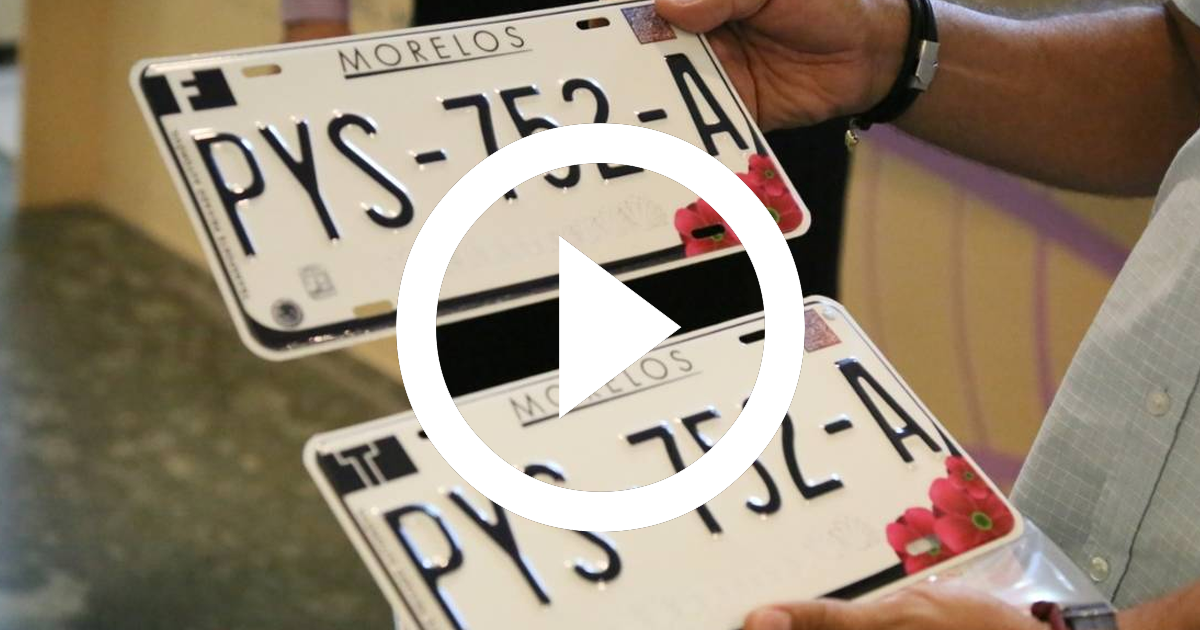 (Video) ¿Qué opinas de que no habrá reemplacamiento en Morelos?