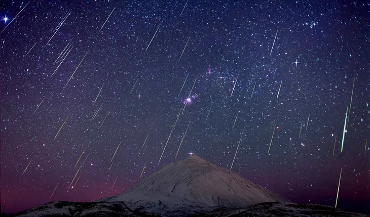 Habrá una última lluvia de estrellas en diciembre