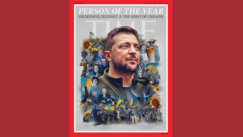La revista TIME nombra a Zelensky como persona del año
