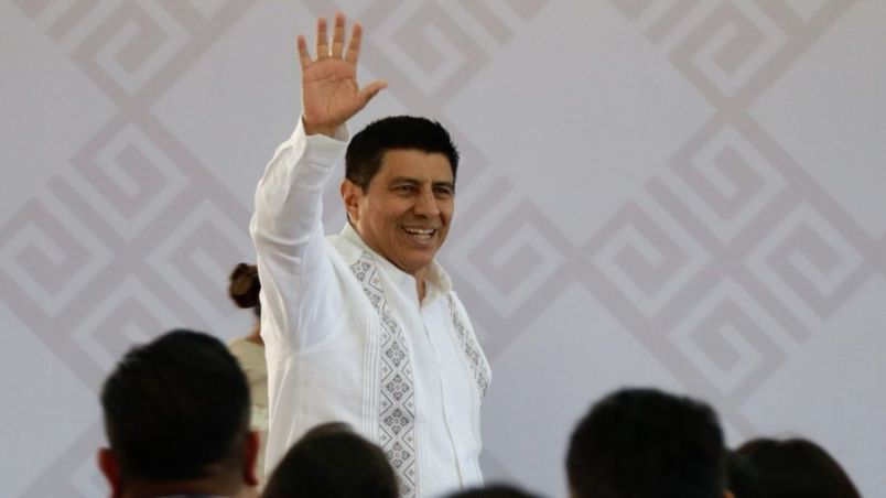 Salomón Jara Cruz toma protesta como gobernador de Oaxaca