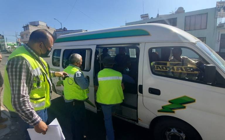 4 choferes sancionados por no respetar al adulto mayor