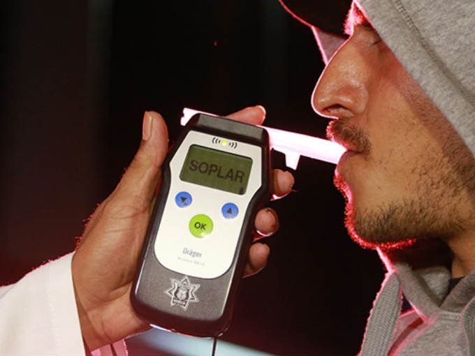 Alcoholímetro reduce accidentes