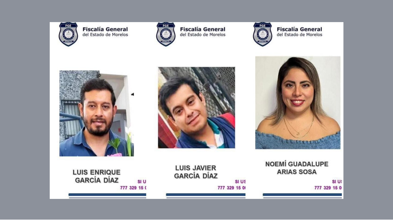 trs jovenes de cuernavaca desaparecen