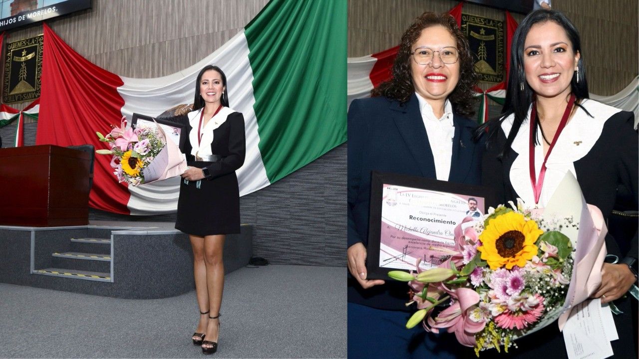 michelle onofre presea al merito docente