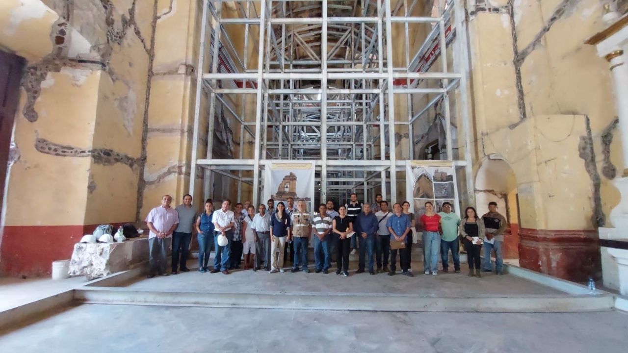 remodelacion iglesia de jiutepec