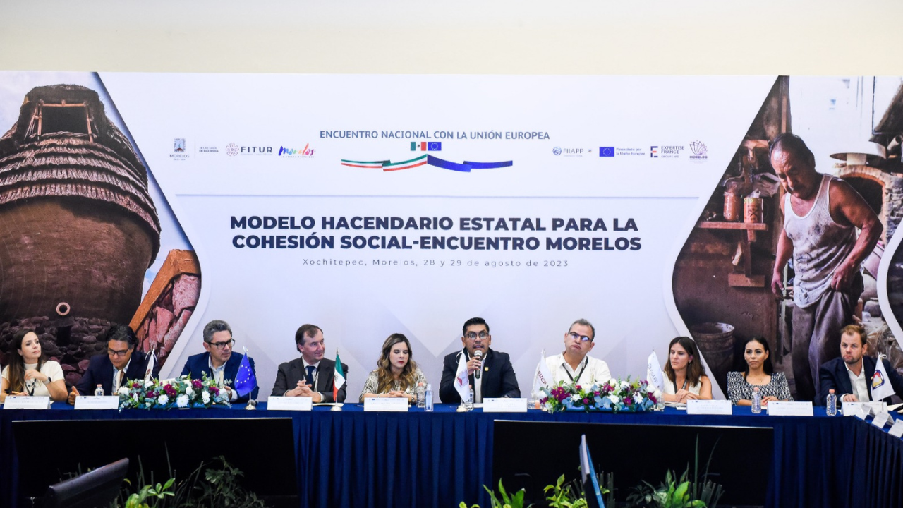 Morelos, Sede del Encuentro MHECS para la Cohesión Social con la UE