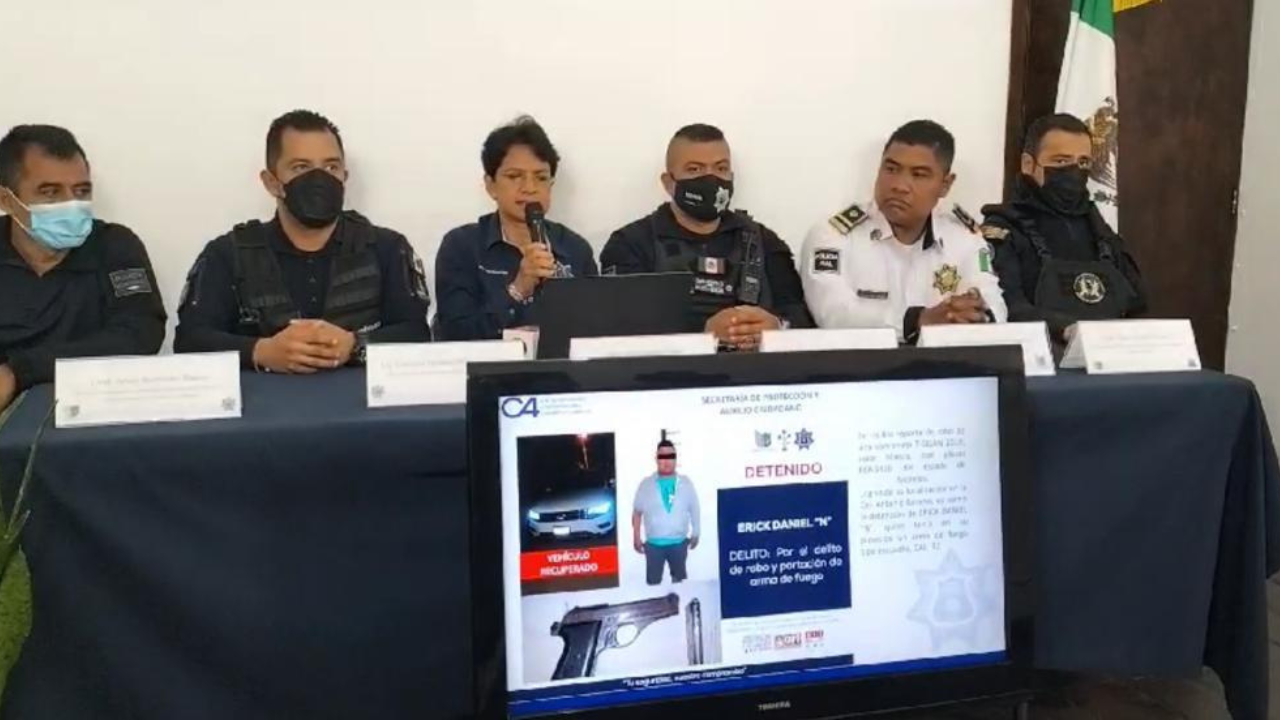 seprac detiene delincuente con tecnologia