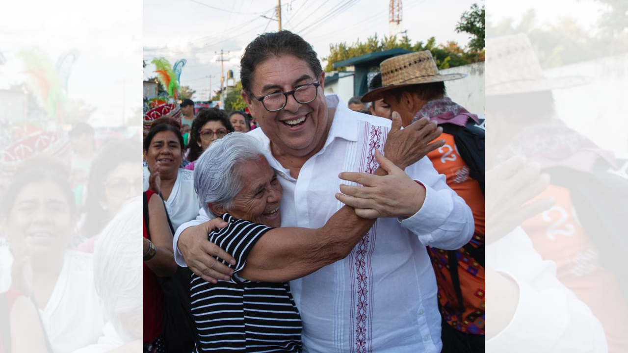 "El Wero" Mercado festeja a adultos mayores en Jonacatepec