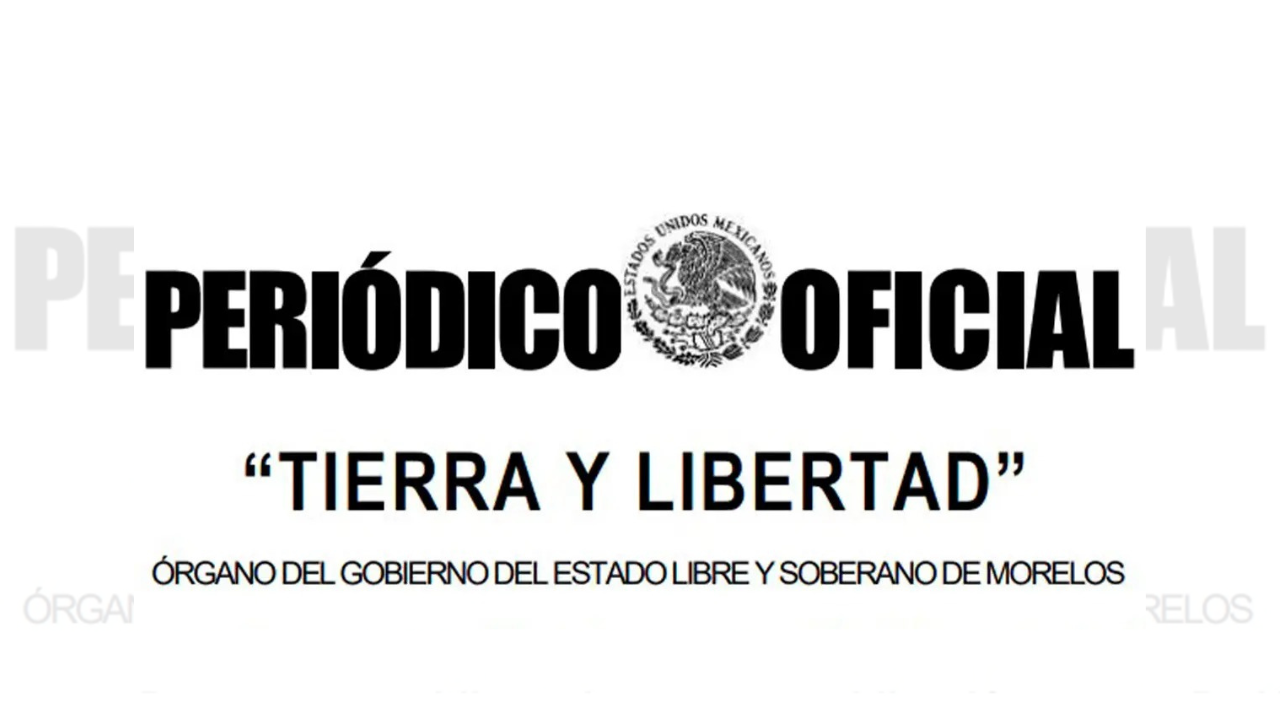 Gobierno de Morelos emite comunicado sobre modificaciones en el reglamento de la FGE