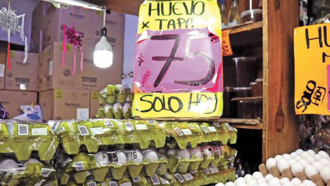 huevo precio aumento mercado Cuernavaca