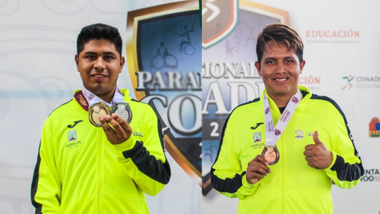 medallistas morelos paranacionales Santiago Juan