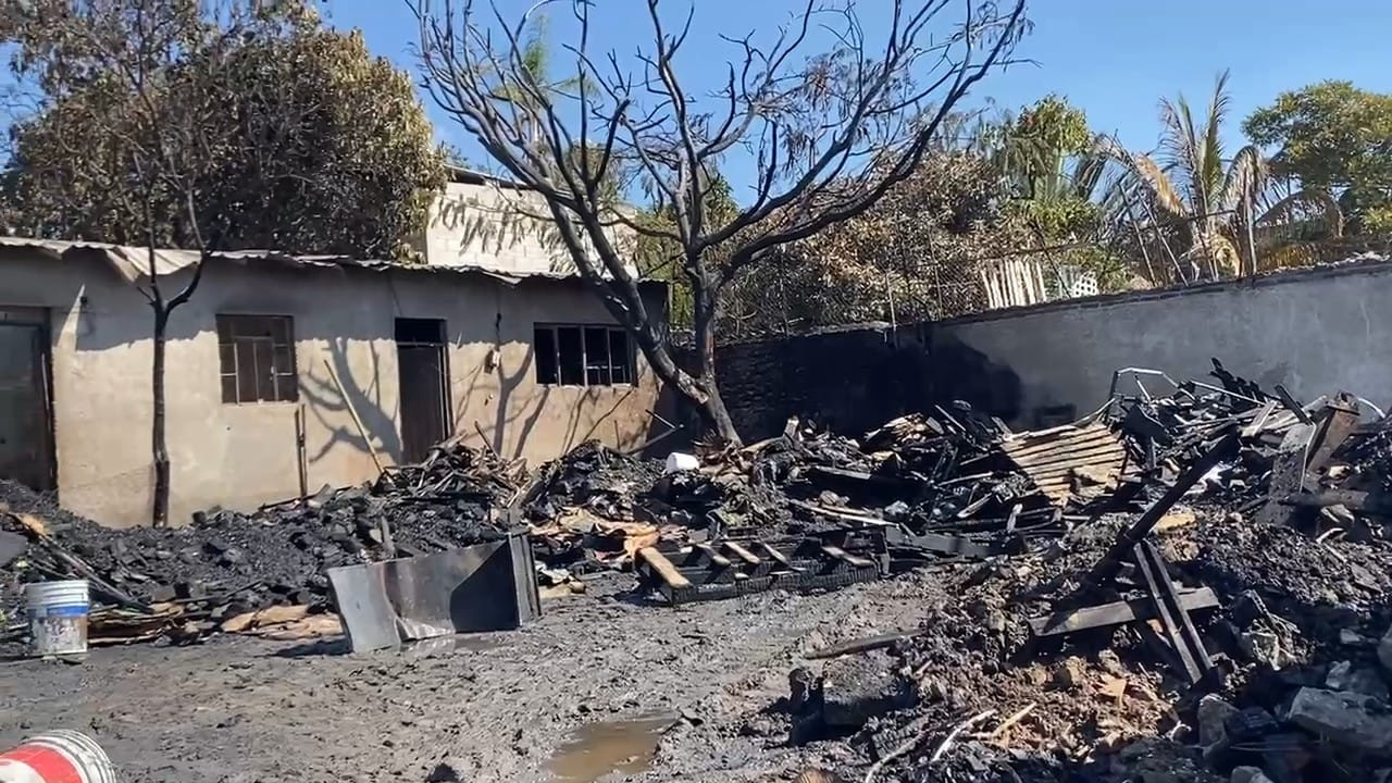 incendio en vicente estrada cajigal sin luz