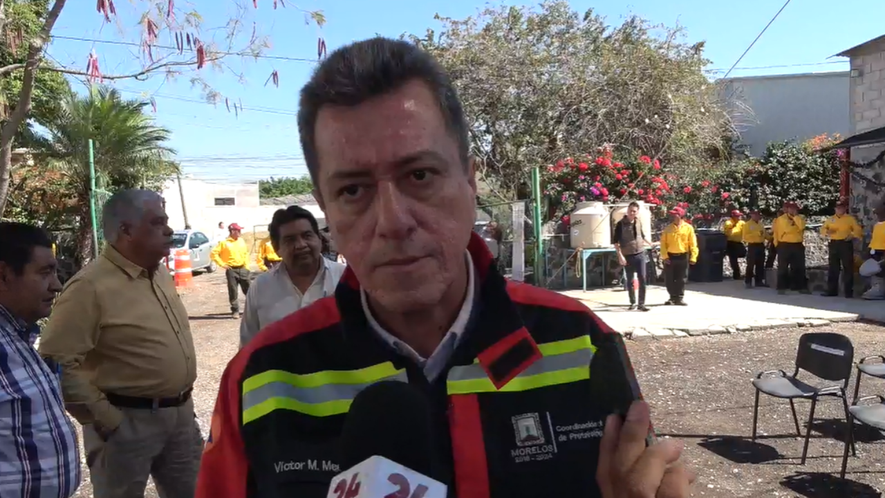 Faltan algunos ayuntamientos en entregar Plan Contra Incendios: Protección Civil Morelos