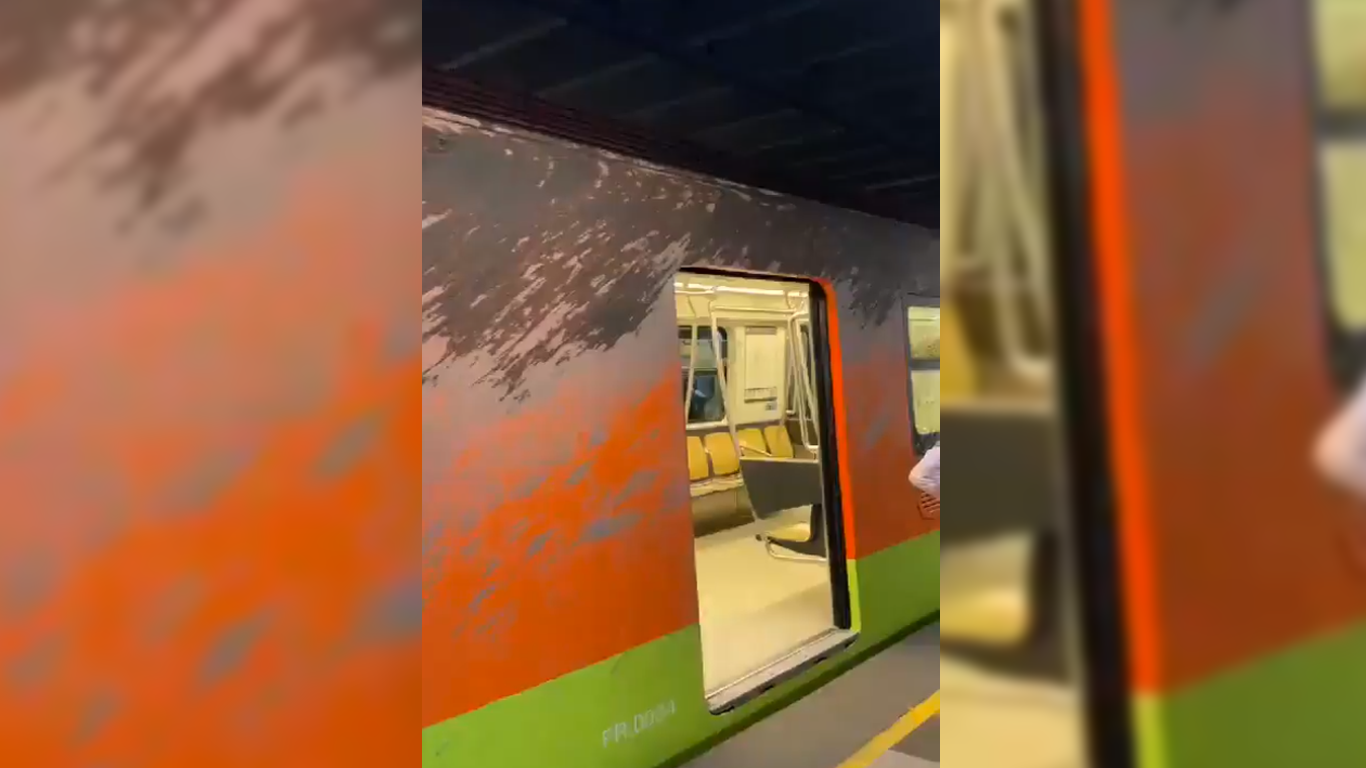 Martí Batres culpa al "cártel inmobiliario" por filtración de concreto en línea 12 del metro