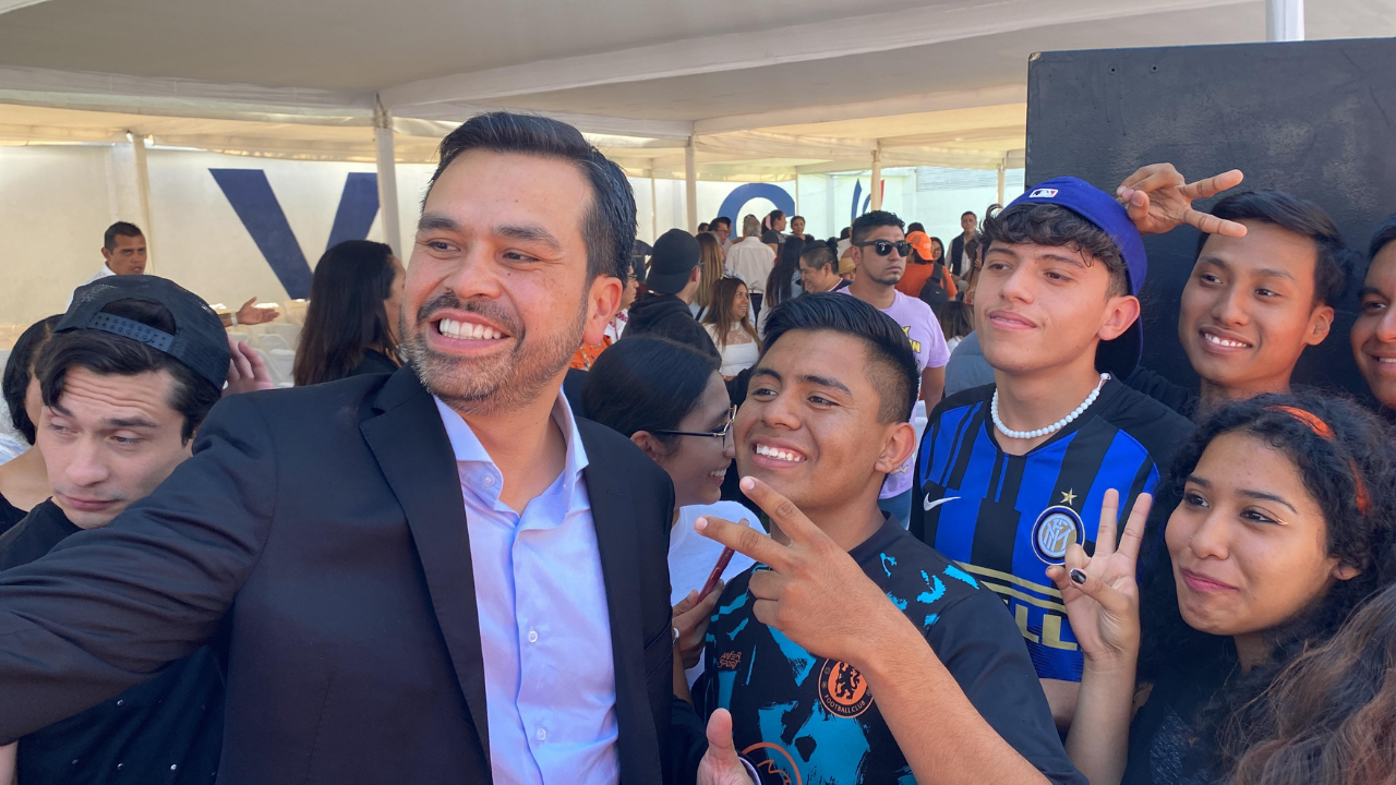 alvarez maynez candidato por movimiento ciudadano se presenta en morelos