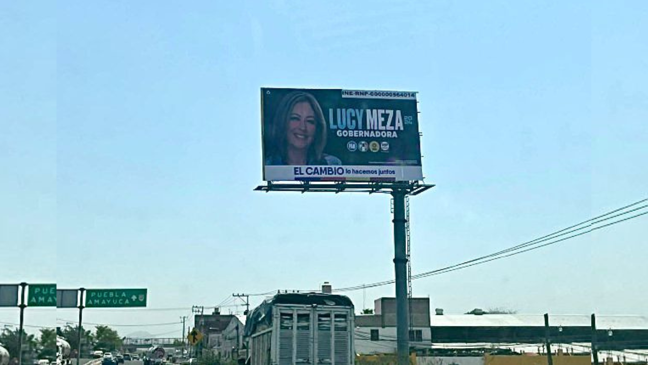 Denuncian a Lucía Meza por actos anticipados de campaña