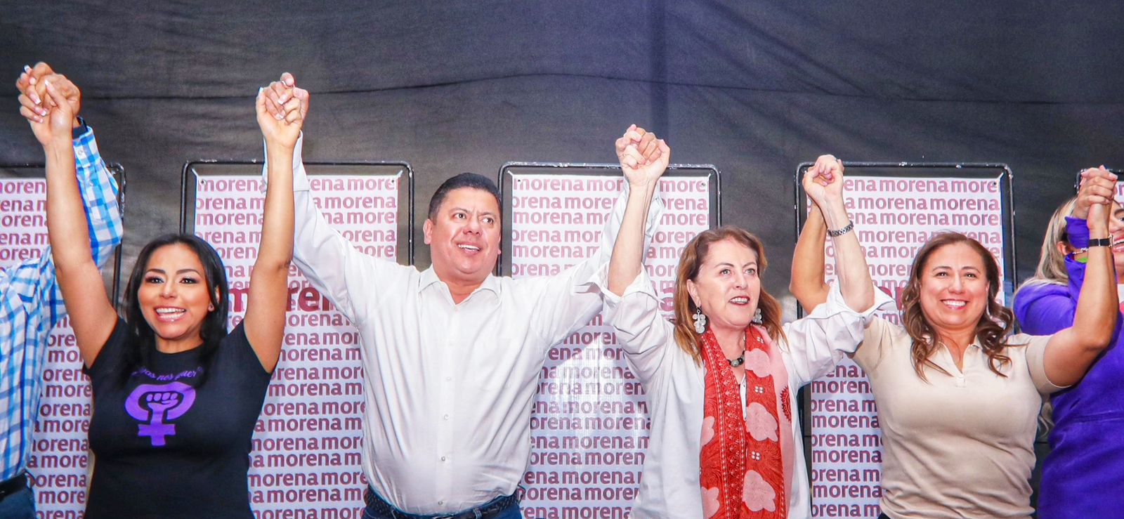 Llama Margarita González Saravia a la unidad en Morelos