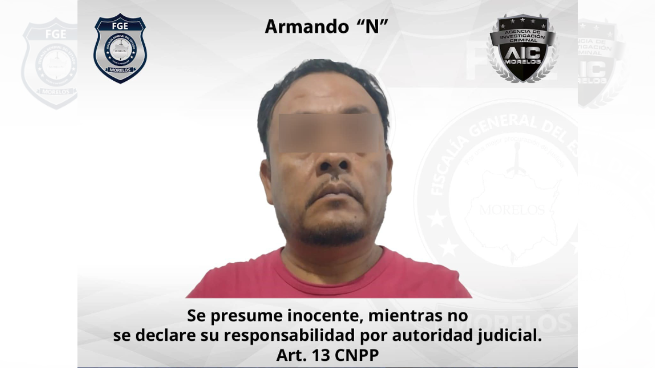 Aprehenden a Armando "N" por privar de la libertad a mujer en Jojutla
