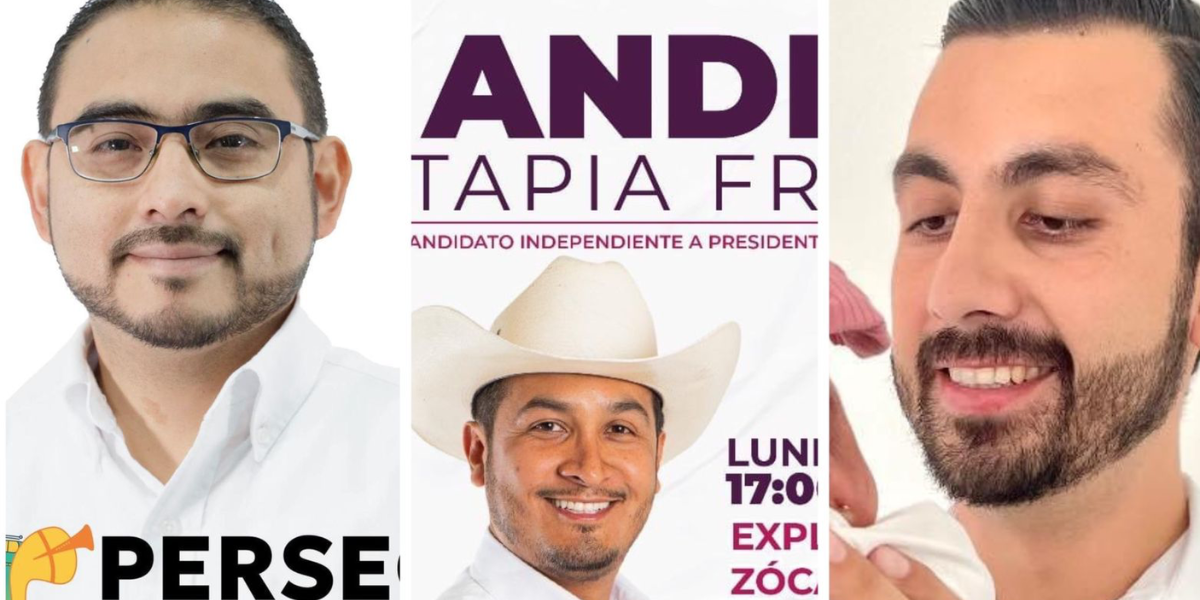 Los tres aspirantes por la vía independiente buscan gobernar sus municipios.