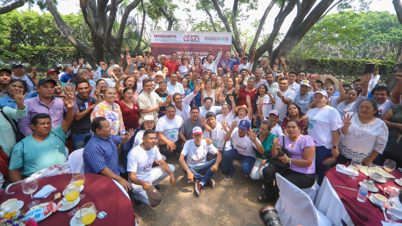 ayudantes municipales de Morelos respaldan a Margarita González Saravia