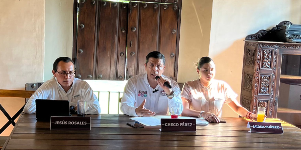 El candidato al primer distrito local, Sergio "Checo" Pérez, acusó manipulación de encuestas.