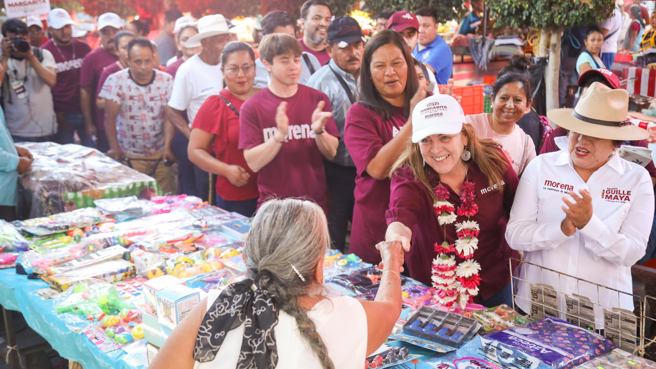 Jantetelco se suma a la campaña de Margarita González Saravia