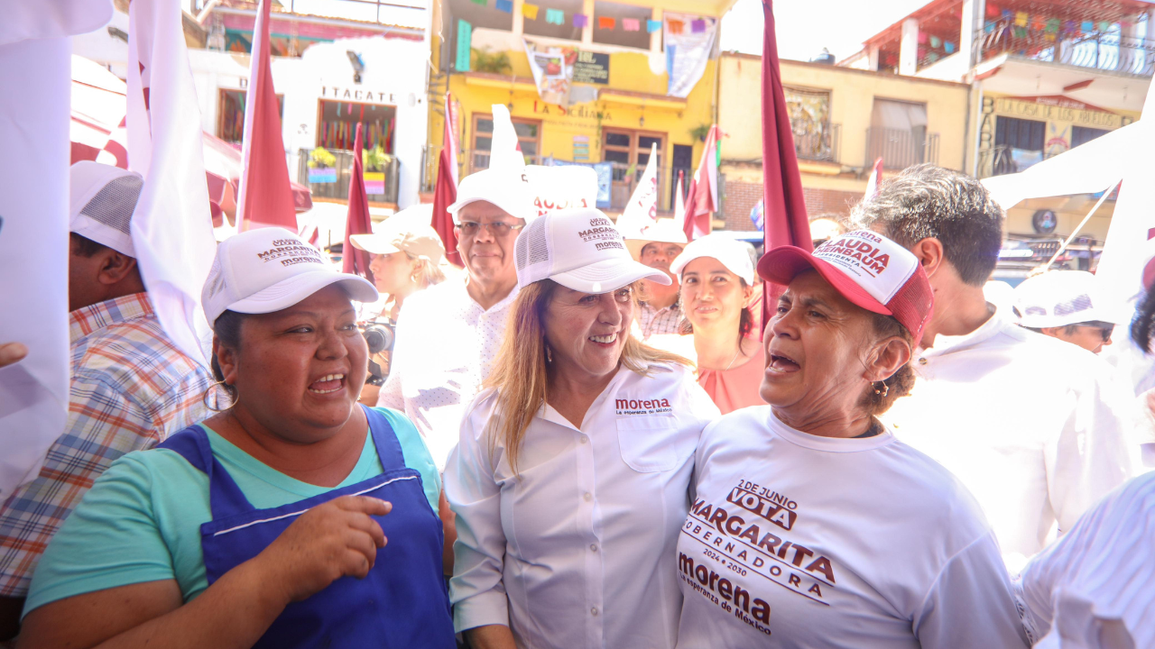 Confía Tepoztlán en Margarita González Saravia