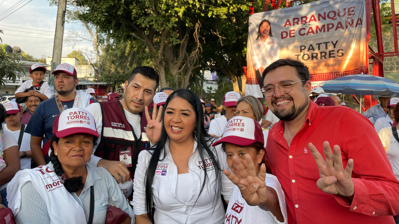 Arranca campaña Patty Torres en Cuernavaca