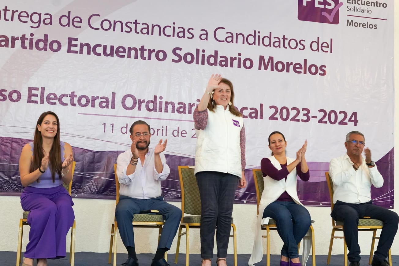 Refrenda PES apoyo a Margarita González Saravia