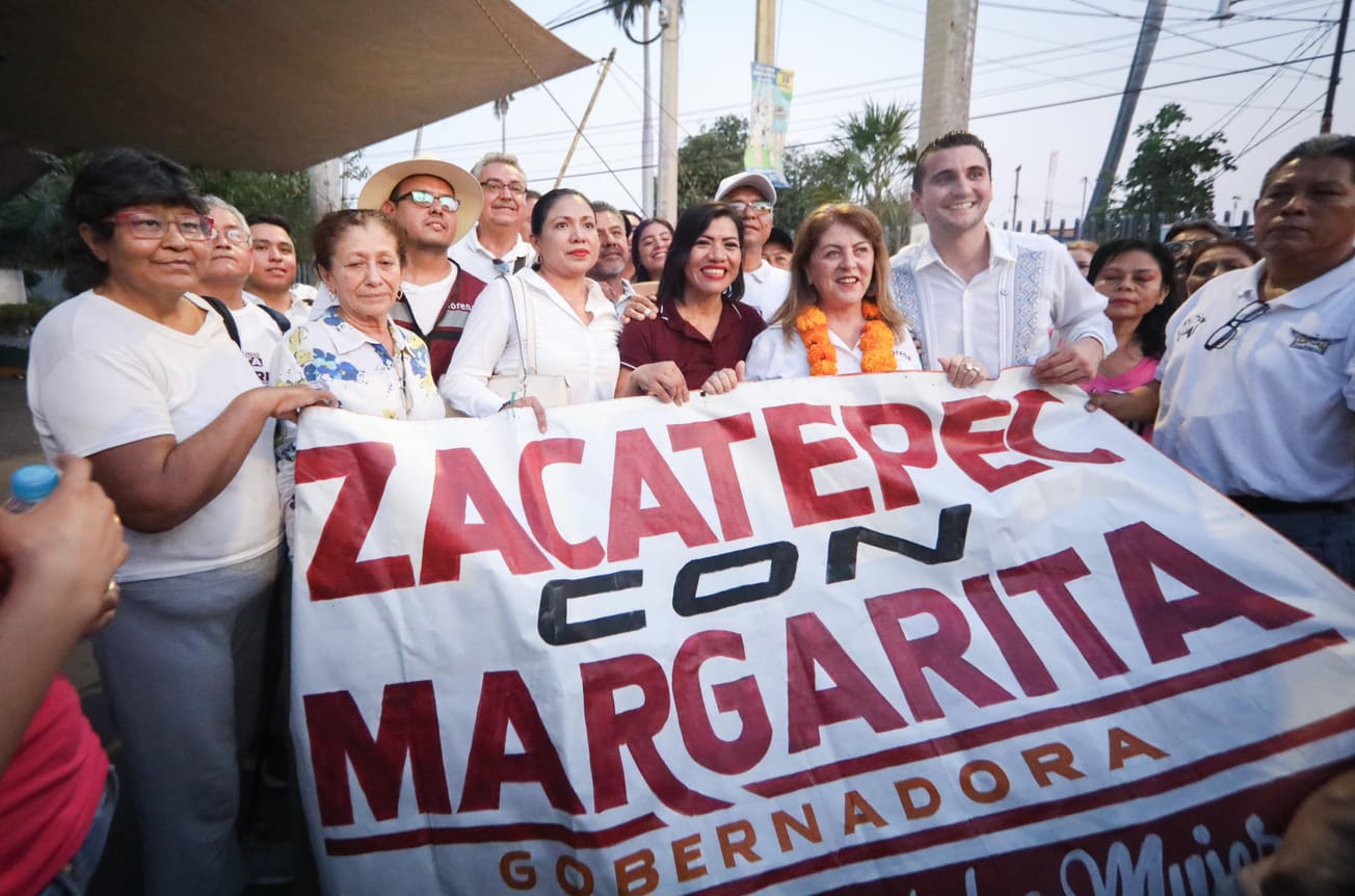 Ciudadanos de Zacatepec van con Margarita González Saravia rumbo a la gubernatura