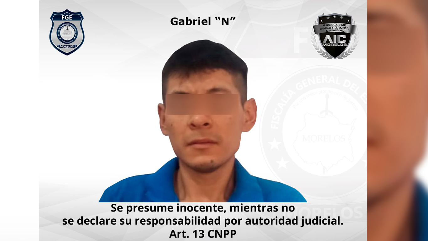 Detienen a sujeto que amenazó, lesionó y privó de la libertad a su expareja en Tlaquiltenango