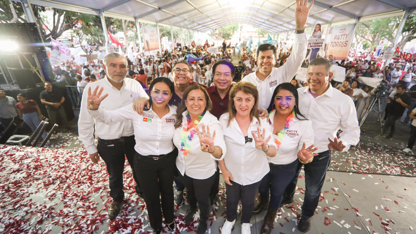 Candidatos de Morena en Cuernavaca arrancan campaña con apoyo de 10 mil ciudadanos