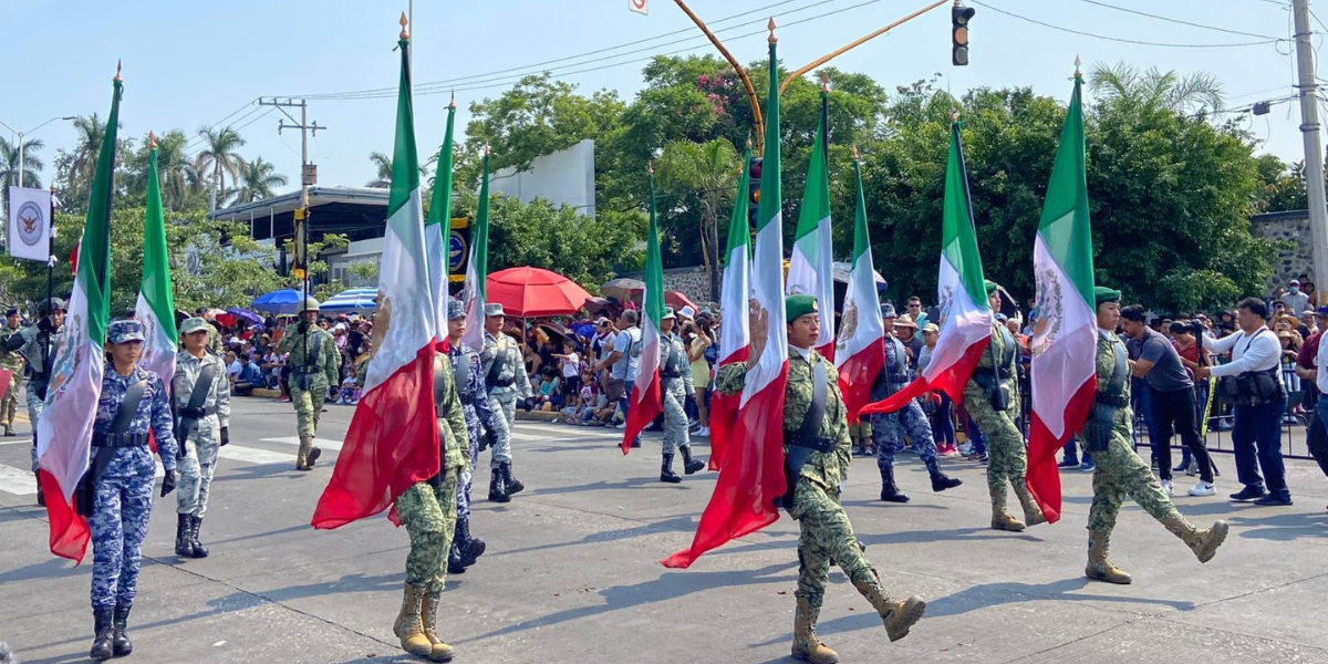 El desfile cívico-militar se llevará a cabo en avenida Reforma.