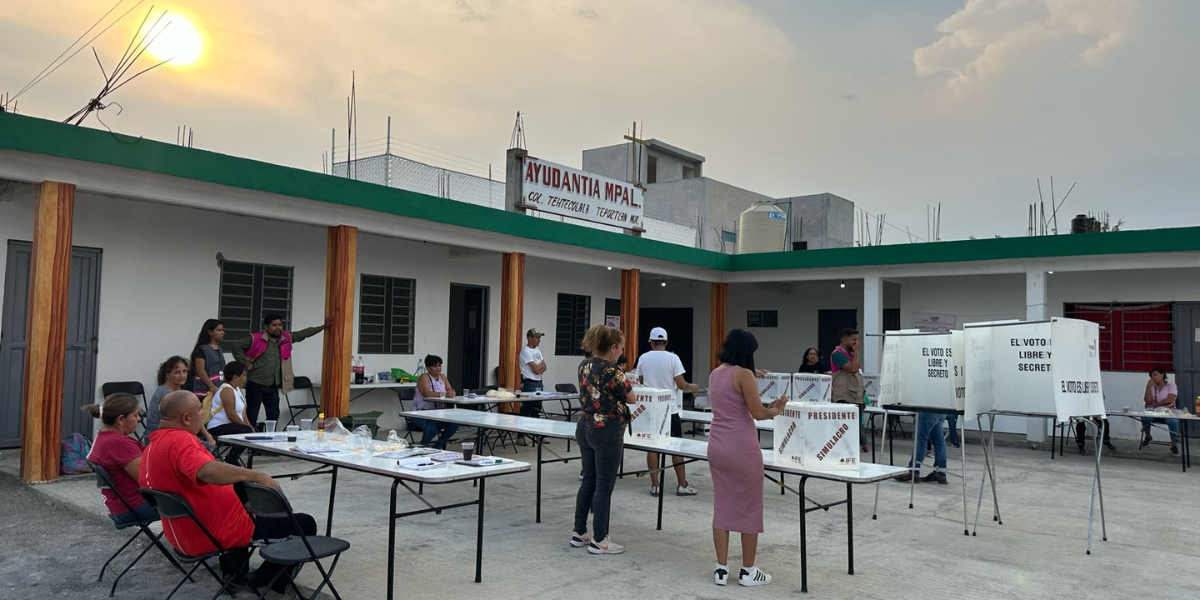 Las y los morelenses ejercerán su derecho a votar. 