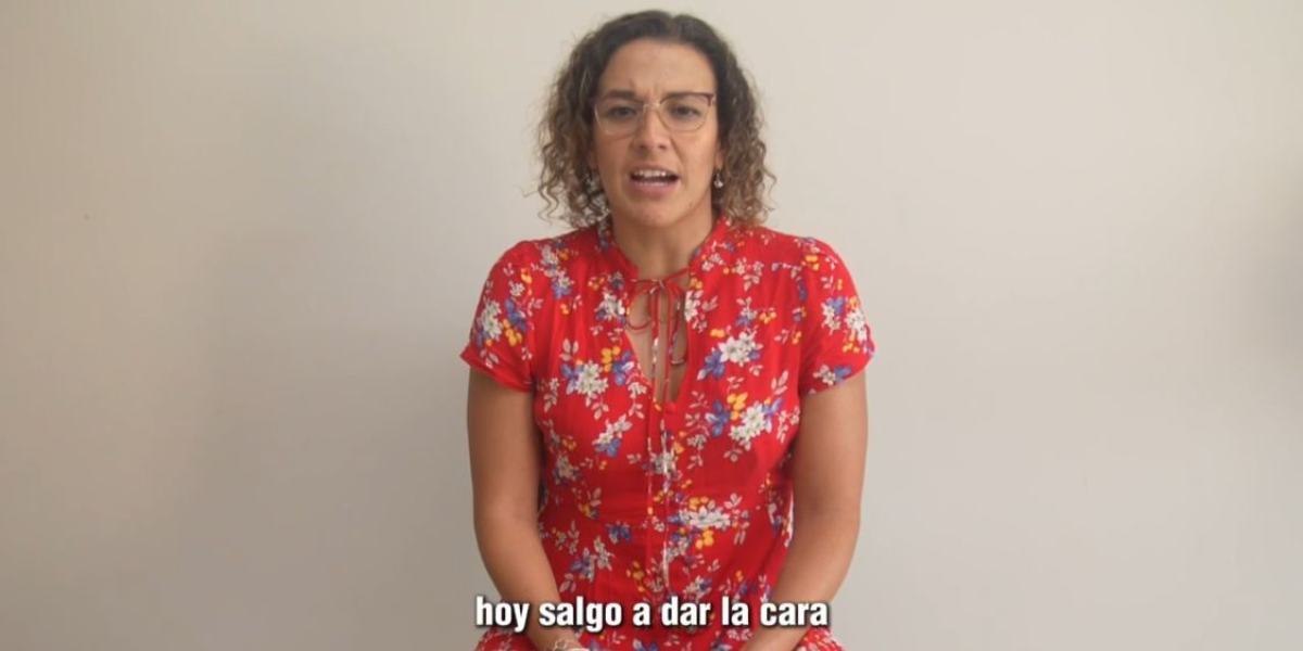 Denisse Molina, mostró su rostro para exigir justicia.