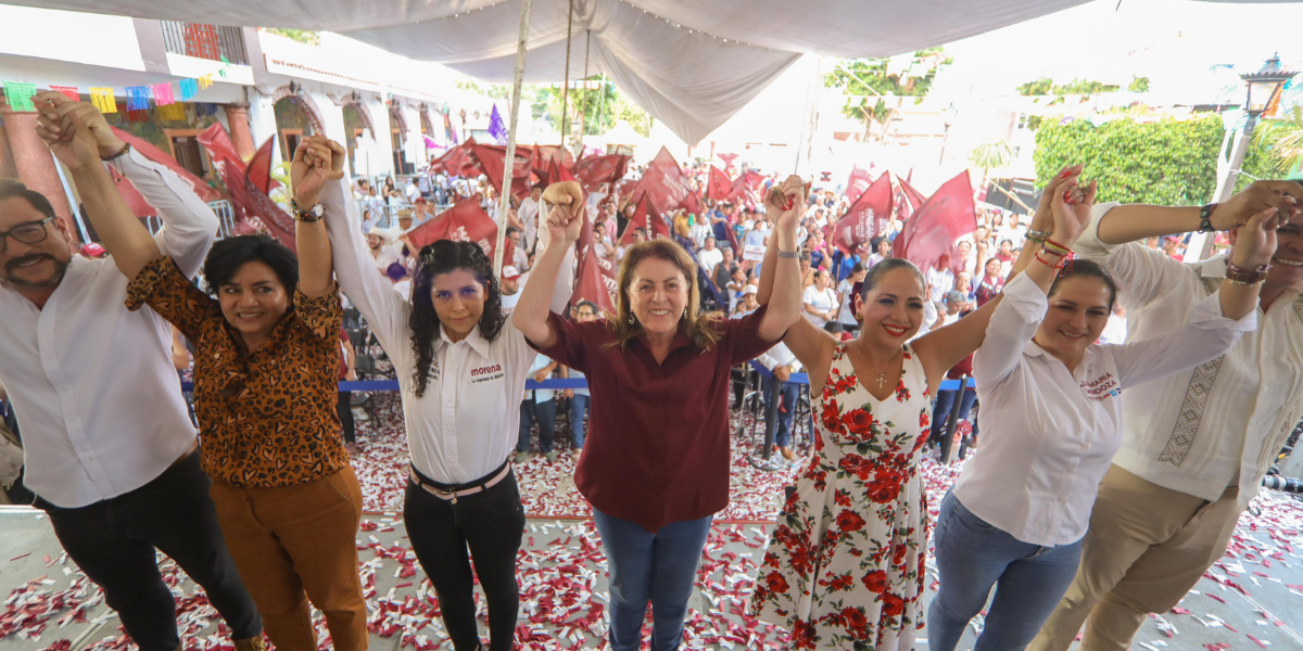 Estuvo de visita en el municipio de Mazatepec. 