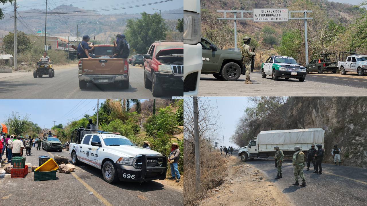Los habitantes protestaron por varias horas cerrando los accesos.