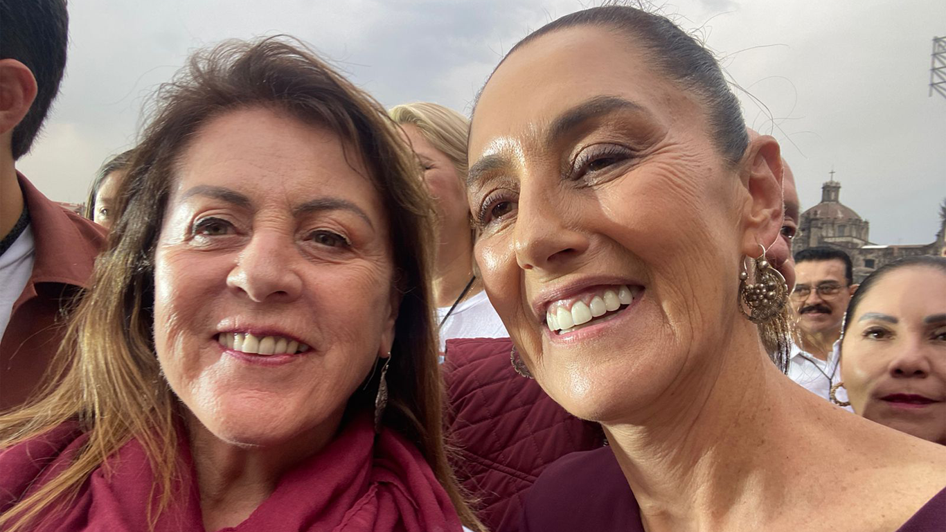 Acompaña Margarita González Saravia, a Claudia Sheinbaum en su cierre de campaña