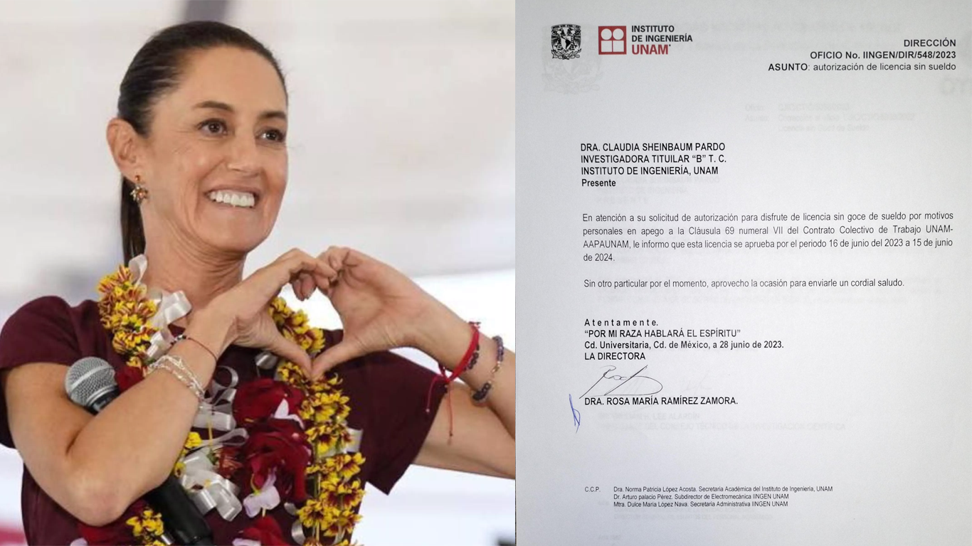 Claudia Sheinbaum Niega Recibir Sueldo como Catedrática en la UNAM