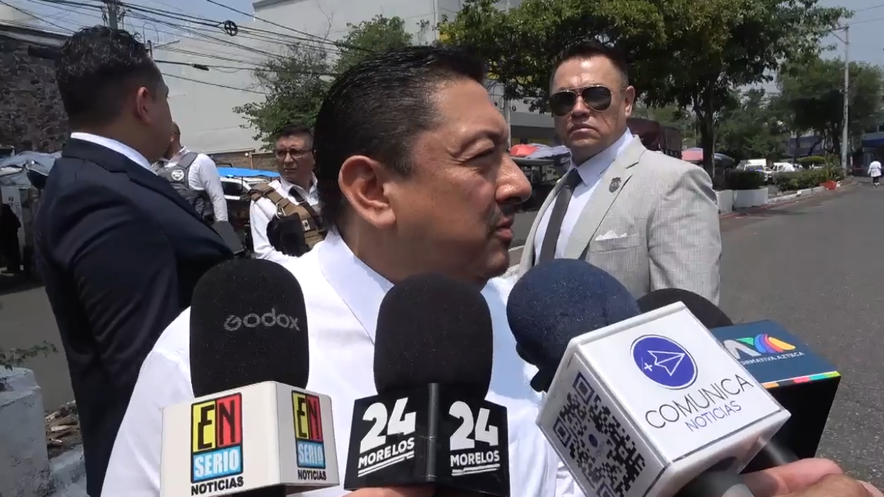 Comenta fiscal Uriel Carmona respecto a ataque armado en el mercado Adolfo López Mateos